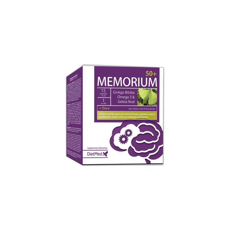 MEMORIUM 50+        15 AMPOLAS