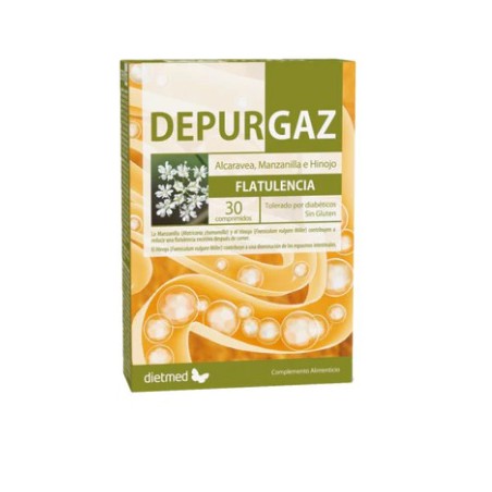 DEPURGAZ 30 COMPRIMIDOS DIETMED