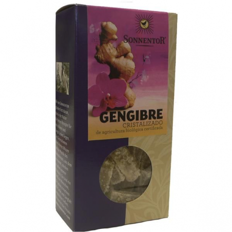GENGIBRE CRISTALIZADO BIOLÓGICO 75 GRAMAS SONNENTOR