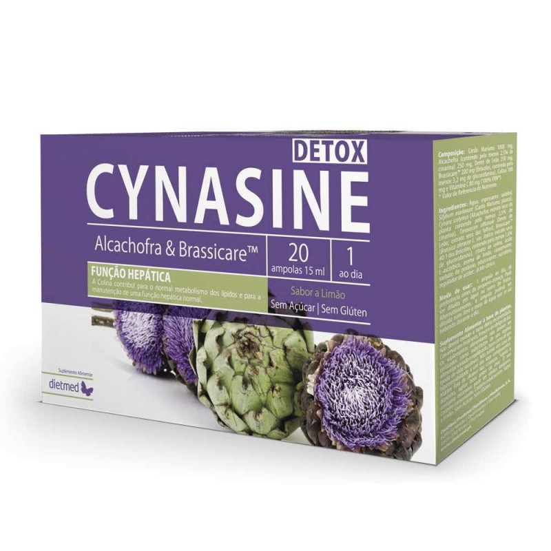 CYNASINE DETOX 20 X 15ml AMPOLAS
