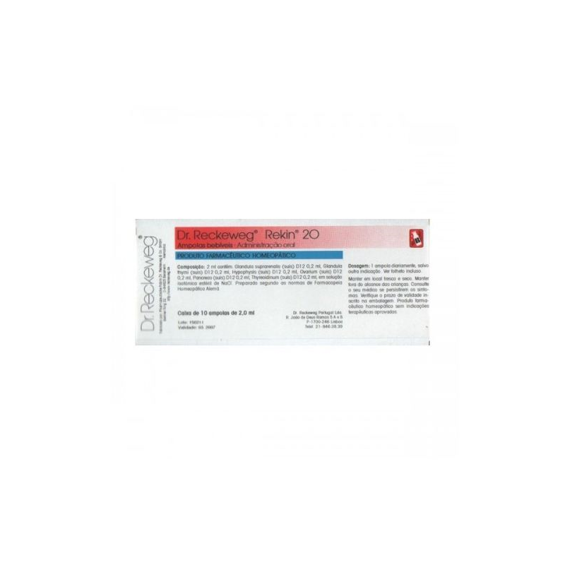 REKIN 20 AMPOLAS 10 X 2 ML