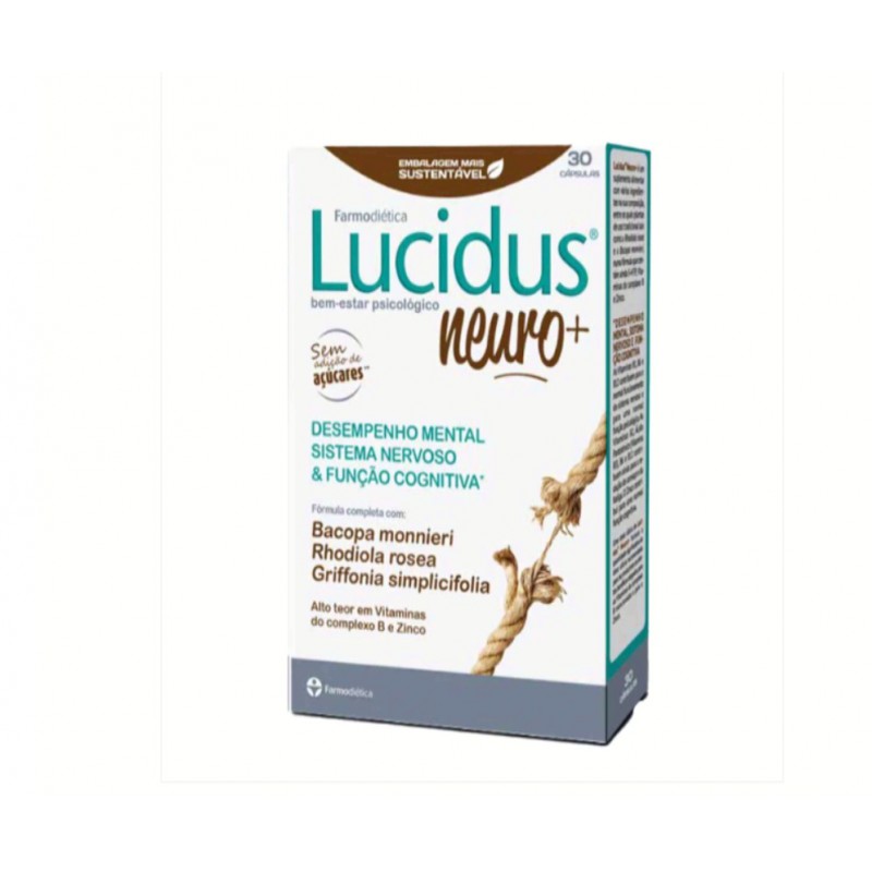 LUCIDUS NEURO MAIS 30 CAPSULAS FARMODIETICA