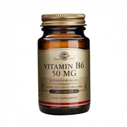 VITAMINA B 6 50 MG 100 TABLETS SOLGAR