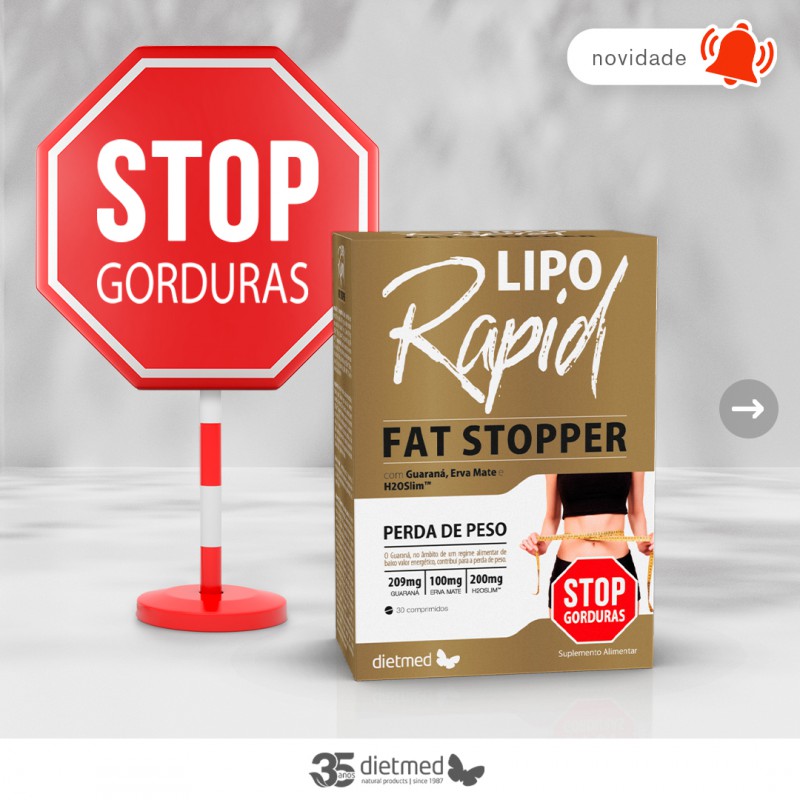 LIPORAPID FAT STOPPER 30 COMPRIMIDOS DIETMED