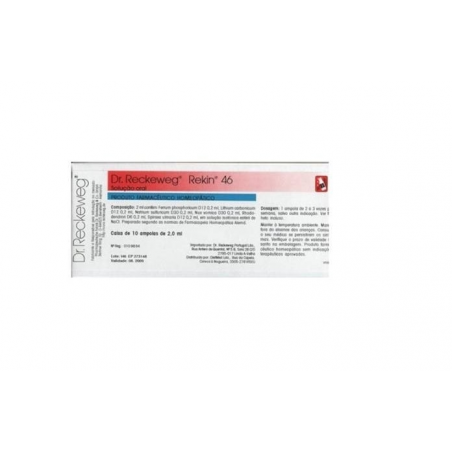 REKIN 46  10 AMPOLAS  DR. RECKEWEG