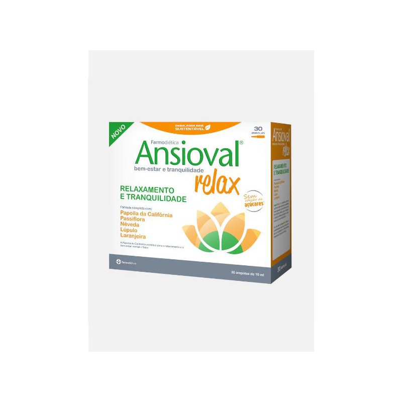 ANSIOVAL RELAX 30 AMPOLAS FARMODIETICA