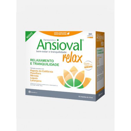 ANSIOVAL RELAX 30 AMPOLAS FARMODIETICA
