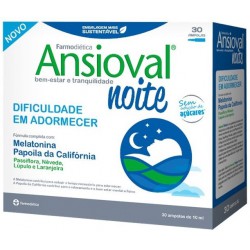 ANSIOVAL NOITE 30 AMPOLAS FARMODIETICA