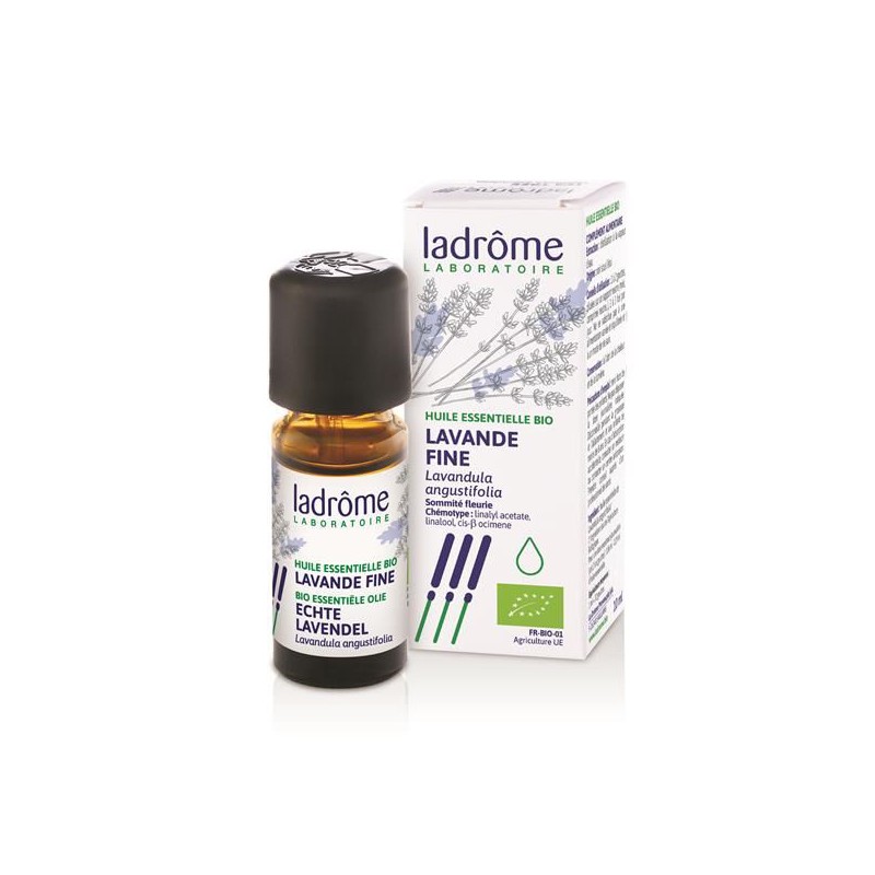 OLEO ALFAZEMA BIO 10 ML LADROME LAVANDE FINE 