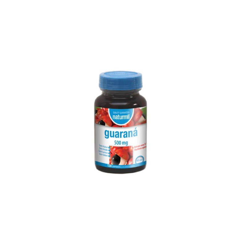 GUARANA 500 MG 120 COMPRIMIDOS NATURMIL DIETMED
