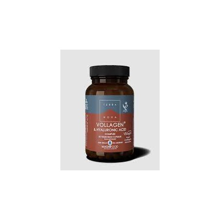 VOLLAGEN E HYALURONIC ACID COMPLEX 50 CAPS TERRA NOVA