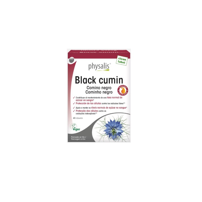 BLACK CUMIN 30 CAPS COMINHO PRETO PHYSALIS
