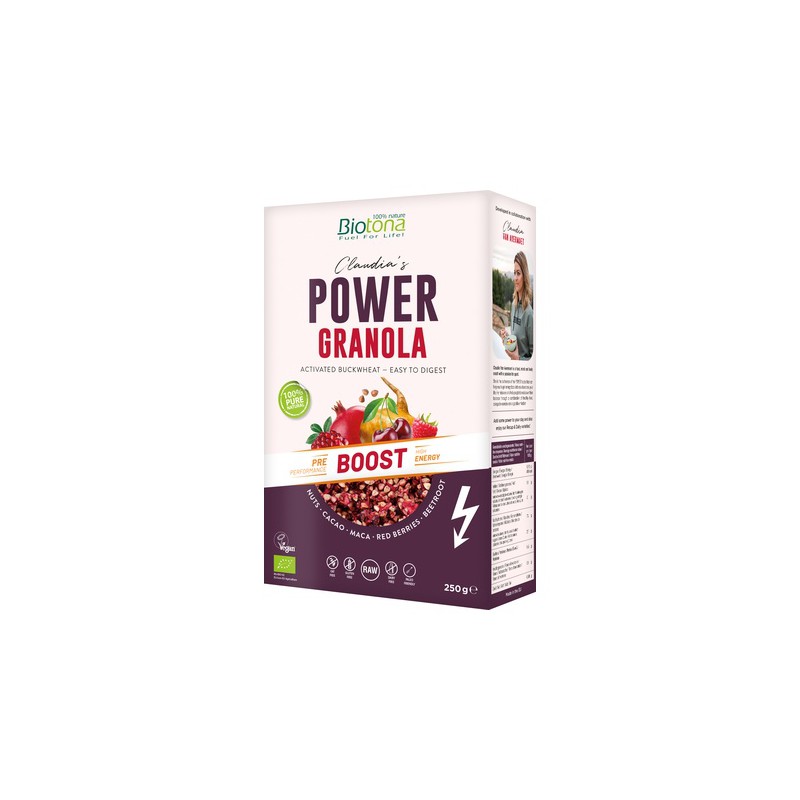 GRANOLA POWER BOOST 250 GRS BIO BIOTONA