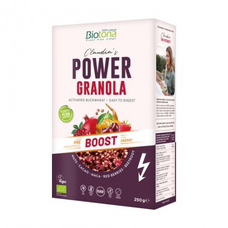 GRANOLA POWER BOOST 250 GRS BIO BIOTONA