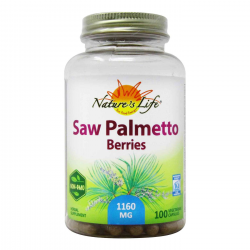 SAW PALMETTO BERRIES 100 CAPS NATURE'S HERBS