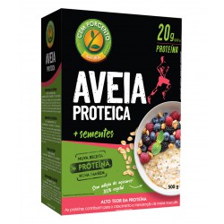 A AVEIA MAIS PROTEICA 500 GRS CEM PORCENTO