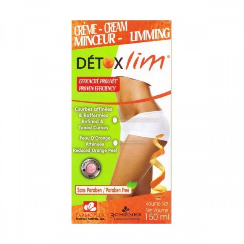 Détoxlim creme anticelulítico e adelgaçante 150 ml - 3 Chênes