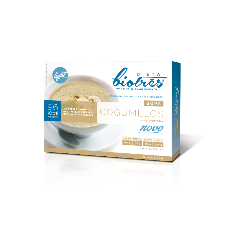 DIETA BIOTRES SOPA DE COGUMELOS 3x28g