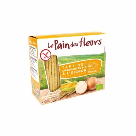 PAO FLORES CEBOLA S/ GLUTEN BIO 150g LE PAIN DES FLEURS 