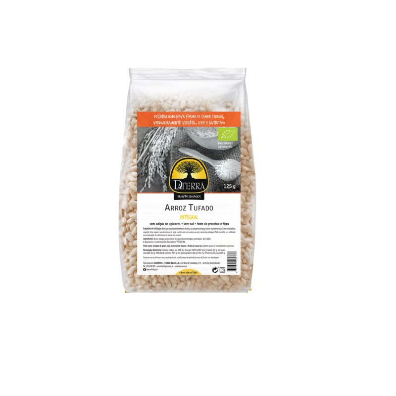 ARROZ TUFADO BIO INTEGRAL 125 GRS DATERRA
