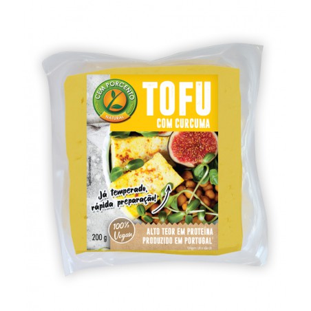 TOFU CURCUMA 200 GRS CEM PORCENTO