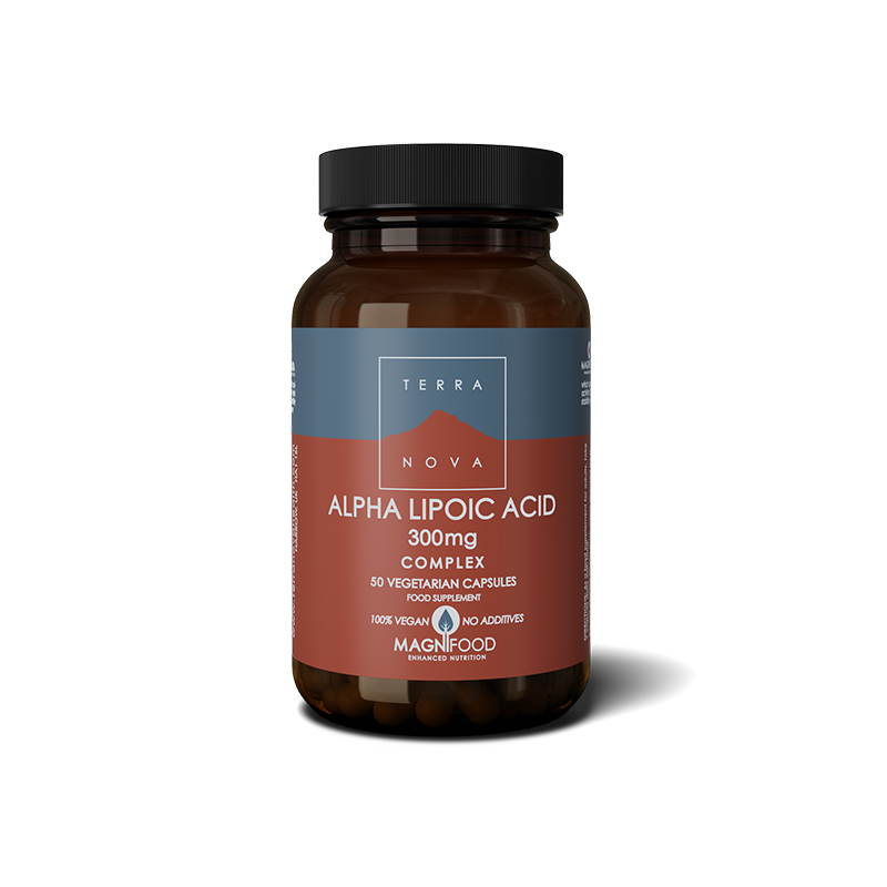 ALPHA LIPOIC ACID 300 MG COMPLEX 50 CAPS TERRA NOVA