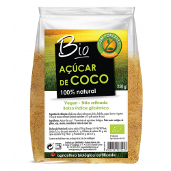 AÇÚCAR DE COCO BIO 250G CEM PORCENTO