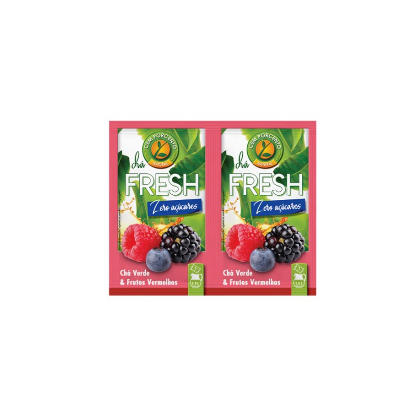 CHÁ FRESH VERDE E FRUTOS VERMELHOS 18G