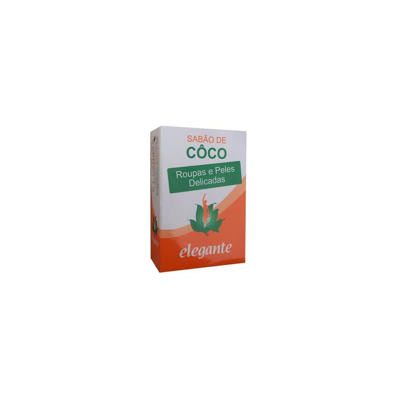 ELEGANTE SABÃO DE CÔCO 140 Grs
