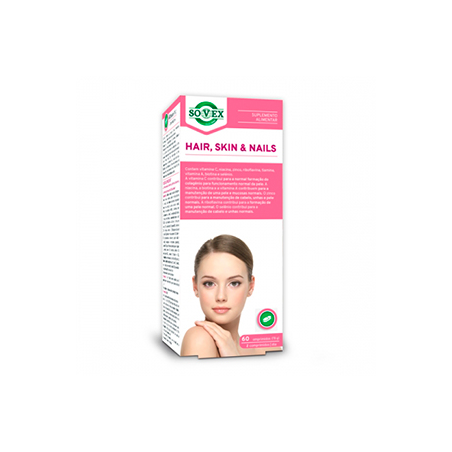 HAIR SKIN NAILS 60 COMP SOVEX 