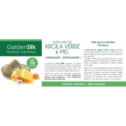 MÁSCARA DE ARGILA VERDE E MEL 100 ML GOLDENSILK