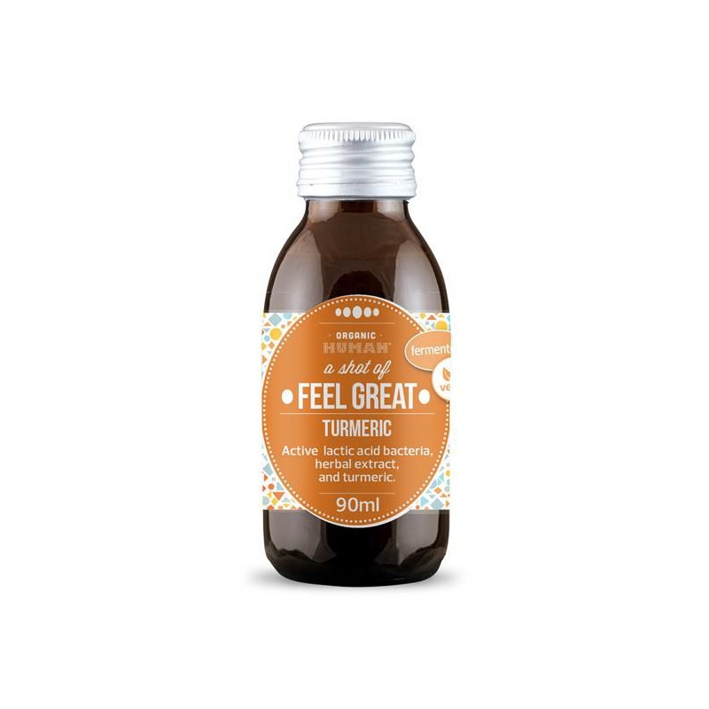 HUMAN SHOT BIOLOGICO CURCUMA TURMERIC BIO 90 ML