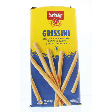 SCHAR GRESSINOS S G GRISSINI 150 G DIETIMPORT