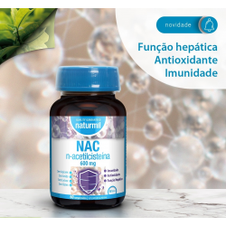 NAC N ACETILCISTEINA 600 MG 60 COMP NATURMIL DIETMED
