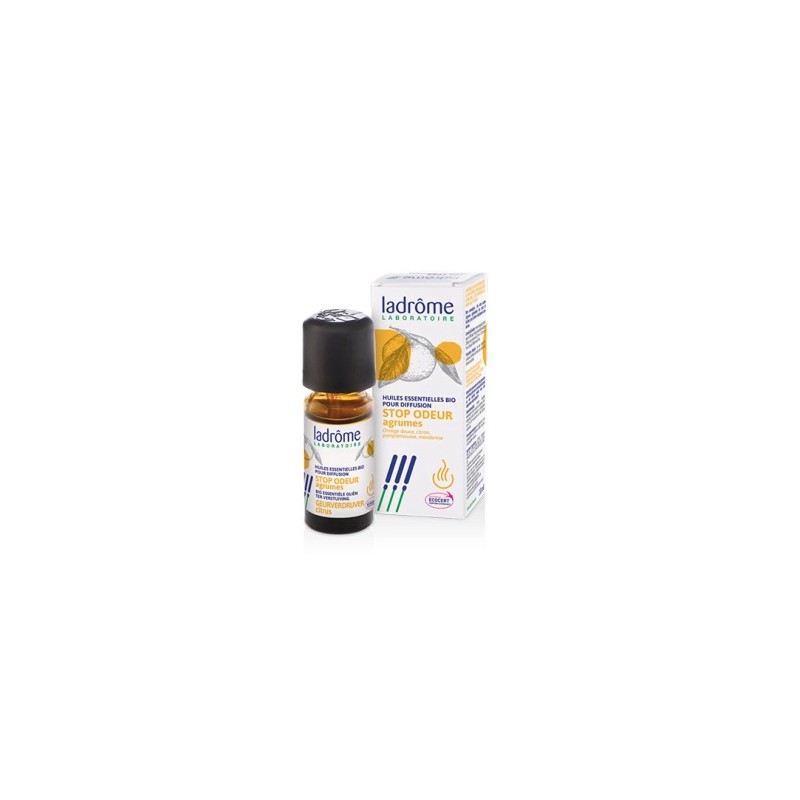 STOP ADORES CITRINOS MISTURA OE DIFUSAO BIO 10 ML LADROME 