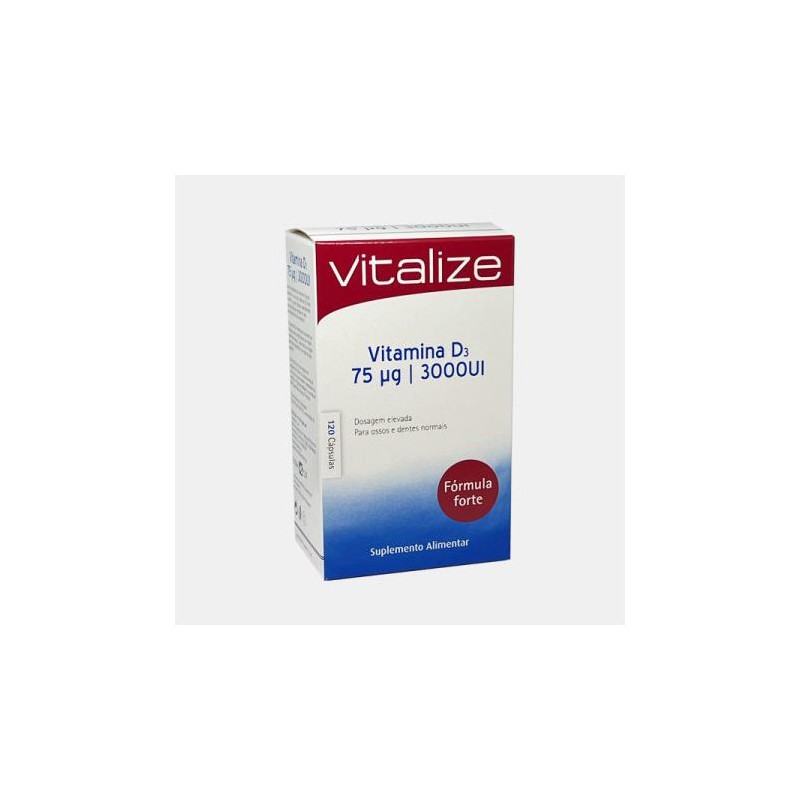 VITAMINA D3 75 MCG 120 CAPSULAS VITALIZE