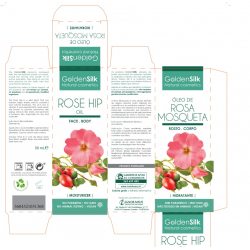 ÓLEO DE ROSA MOSQUETA 50 ML VEGAN GOLDENSILK