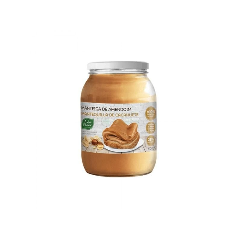 ALLPURA MANTEIGA DE AMENDOIM 500 G
