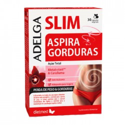 ADELGASLIM ASPIRA GORDURAS 30 CAPSULAS DIETMED