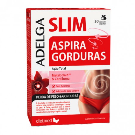 ADELGASLIM ASPIRA GORDURAS 30 CAPSULAS DIETMED
