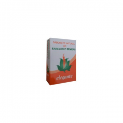 SABONETE DE FARELOS E SEMEAS 140 G ELEGANTE