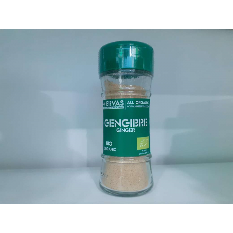 GENGIBRE MOIDO BIO 25 GR MAIS ERVAS