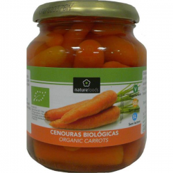 CENOURAS COZIDAS BIO 340 GRAMAS NATUREFOODS