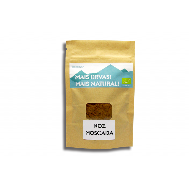 NOZ MOSCADA MOIDA BIO 40 GR MAIS ERVAS