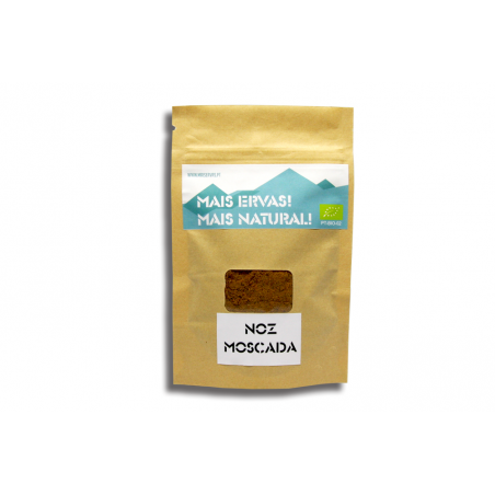 NOZ MOSCADA MOIDA BIO 40 GR MAIS ERVAS