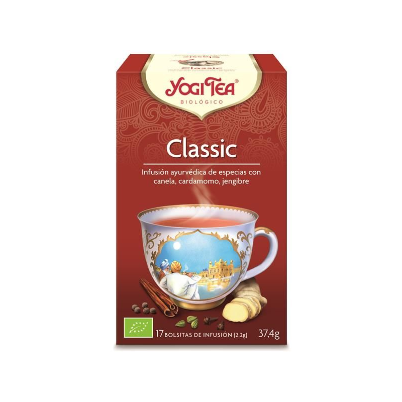 INFUSÃO BIO CLASSIC 17 Saquetas YOGI TEA 
