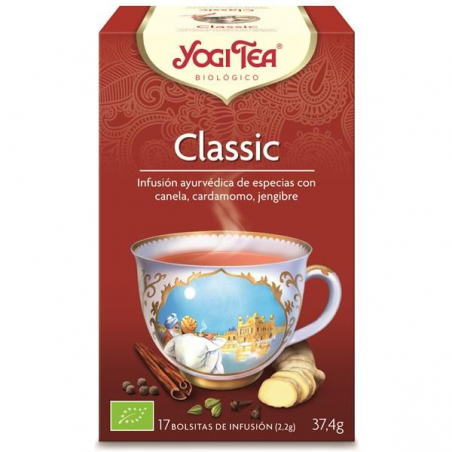 INFUSÃO BIO CLASSIC 17 Saquetas YOGI TEA 