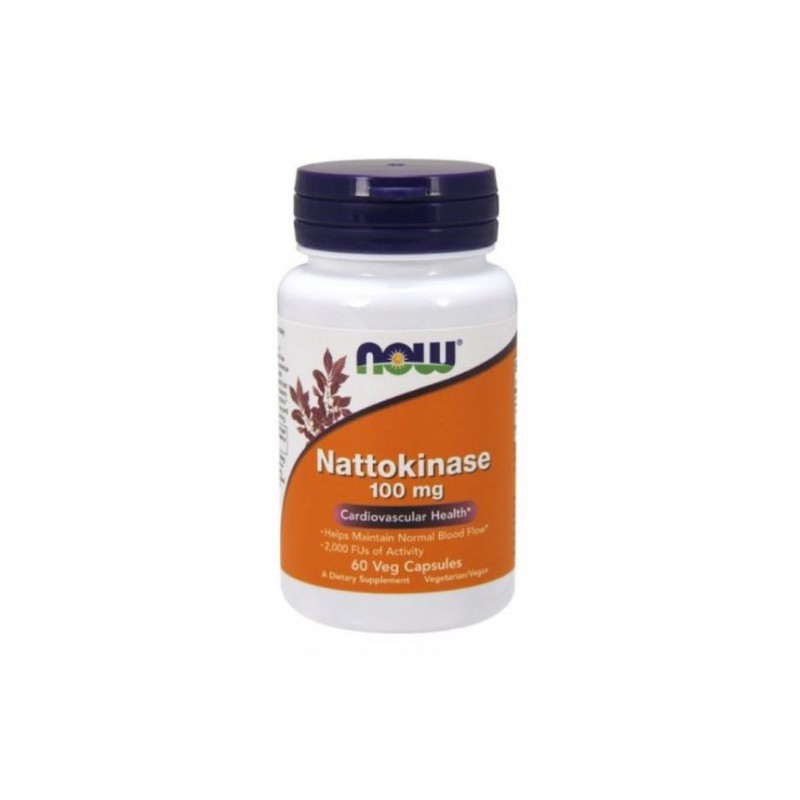 NATTOKINASE 100 MG 60 CAPSULAS NOW