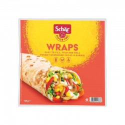 SCHAR WRAPS PÃO SEM GLÚTEN 160 Gramas