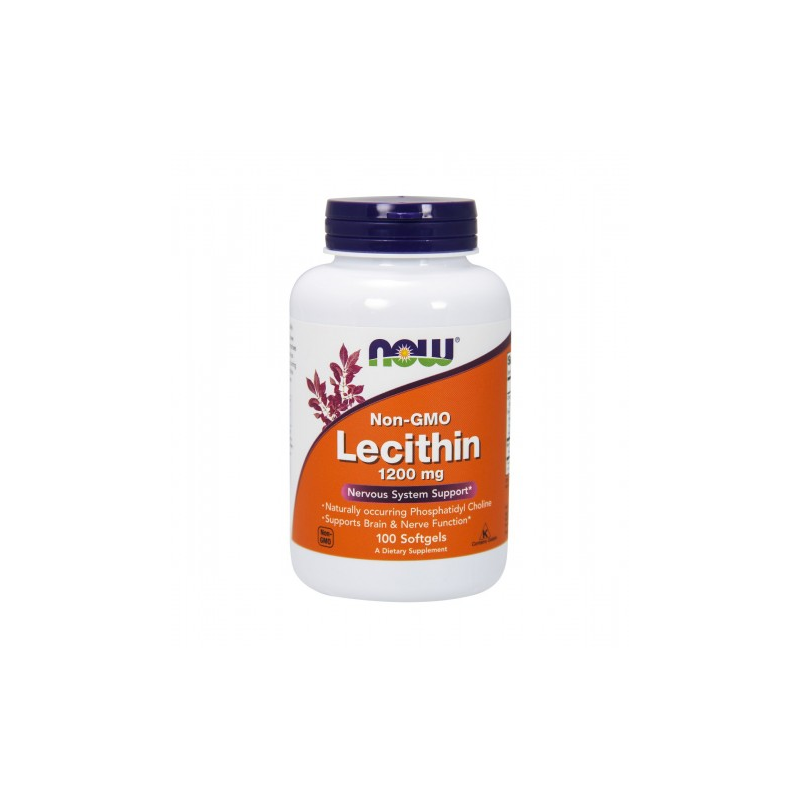 SUNFL LECITHIN NON GMO 1200 MG 100 CAPS NOW